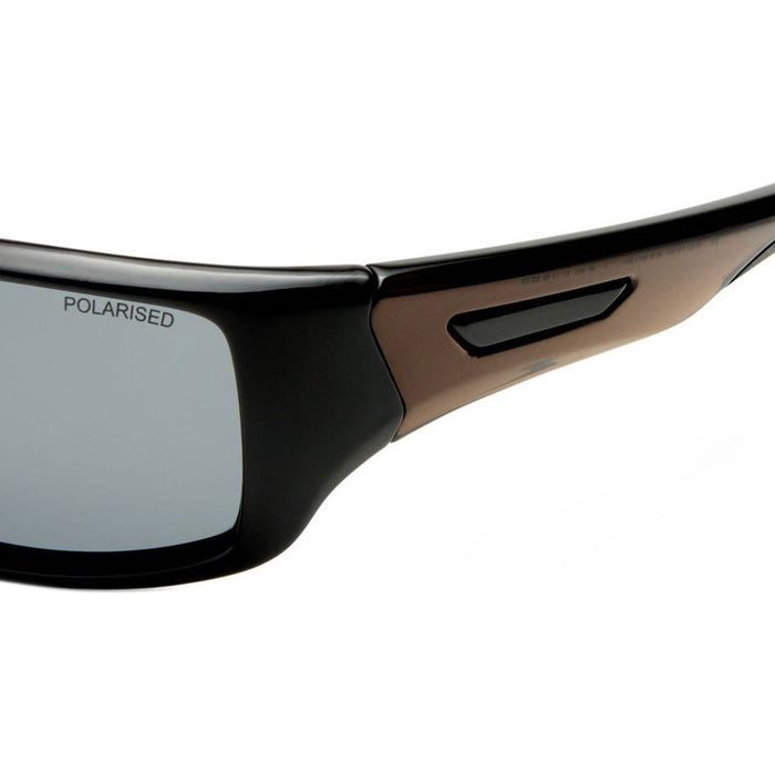 Burleigh, Black and Charcoal/Smoke Polarised Lenses