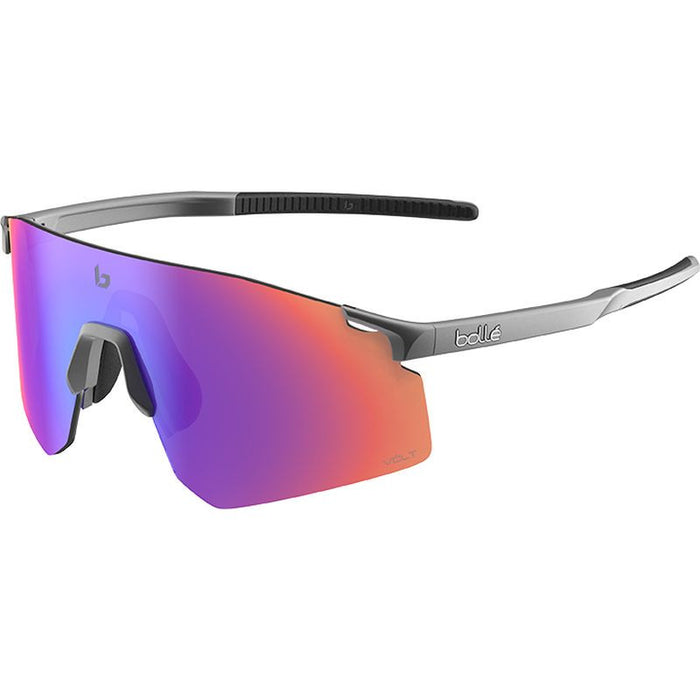 C-Icarus, Matte Titanium/Volt Ultraviolet Lenses