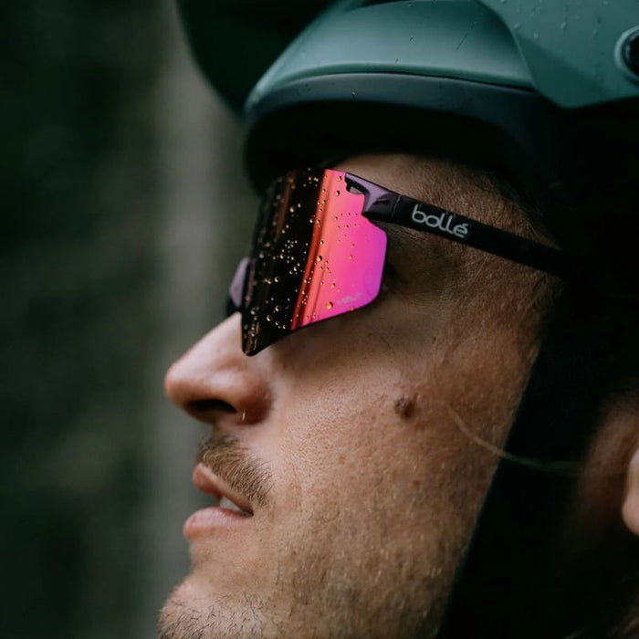 C-Icarus, Matte Titanium/Volt Ultraviolet Lenses