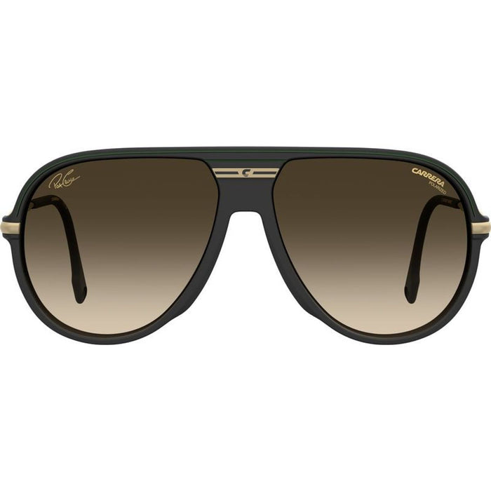 C Sport 06/Pat, Matte Black and Gold/Brown Gradient Polarised Lenses