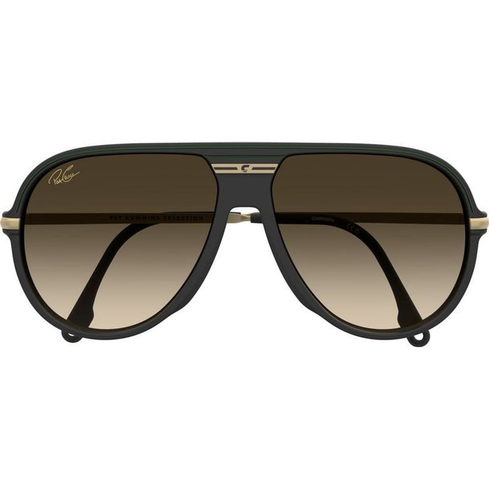 C Sport 06/Pat, Matte Black and Gold/Brown Gradient Polarised Lenses