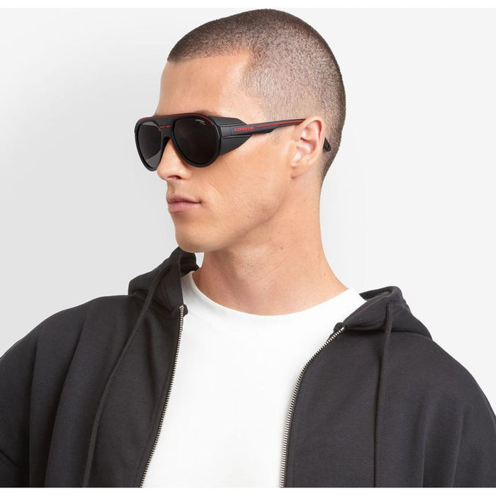 C Sport 09/S/XT, Matte Black and Red/Grey Polarised Lenses