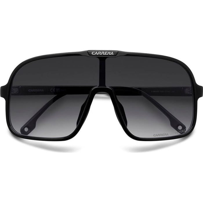 C Sport 11/S, Black and Red/Dark Grey Gradient Lenses