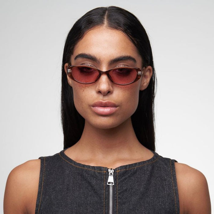 Cami, Pearl Chocolate/Pink Gradient Lenses