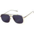 Capita, Brushed Gold Titanium/Black Lenses