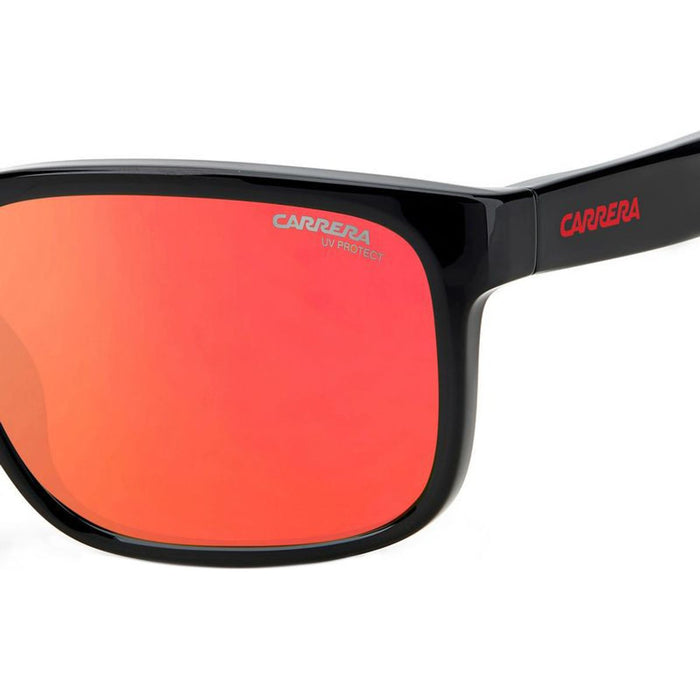 Carduc 001/S, Black and Red/Red Mirror Lenses