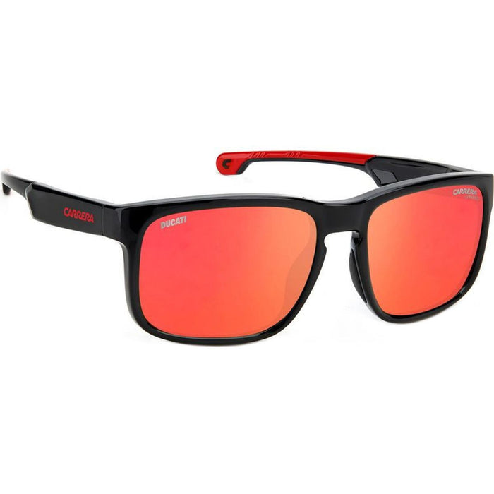 Carduc 001/S, Black and Red/Red Mirror Lenses