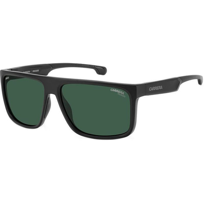 Carduc 011/S, Matte Black/Green Polarised Lenses
