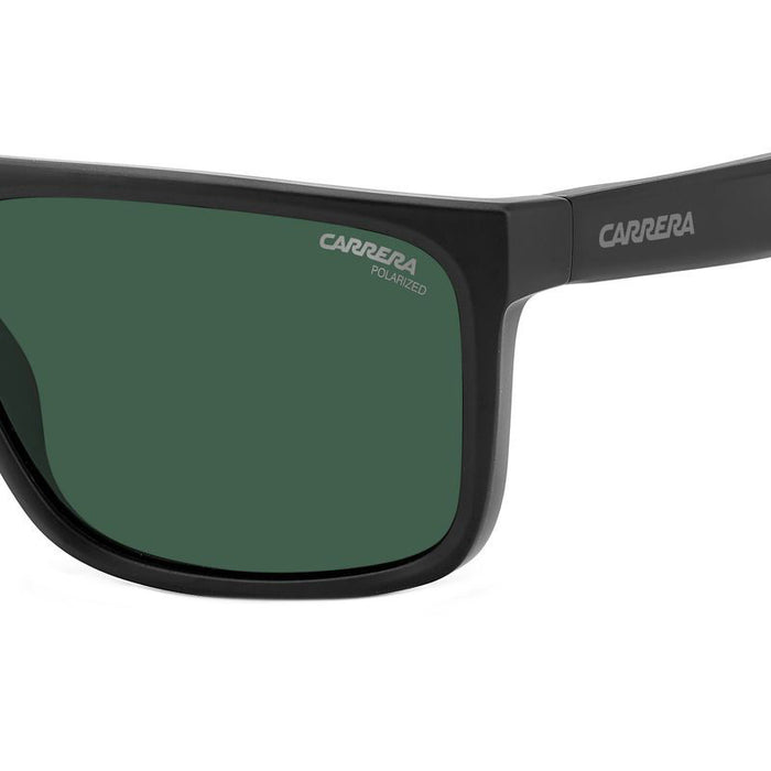 Carduc 011/S, Matte Black/Green Polarised Lenses