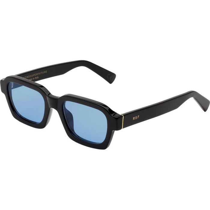 Caro, Black/Azure Blue Lenses