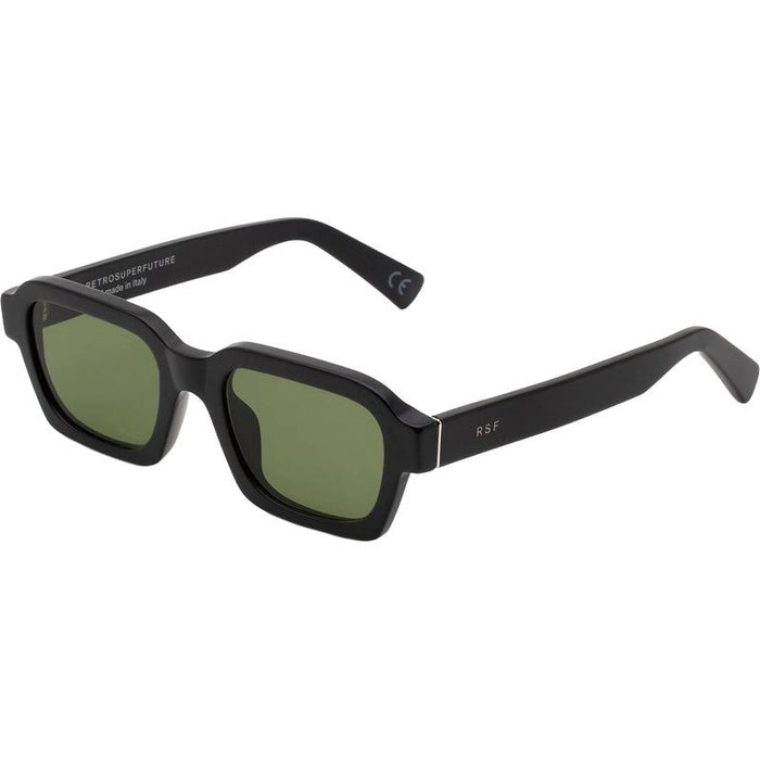 Caro, Matte Black/Green Lenses