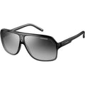 Carrera 27, Black Grey Crystal/Grey Gradient Silver Mirror Lenses