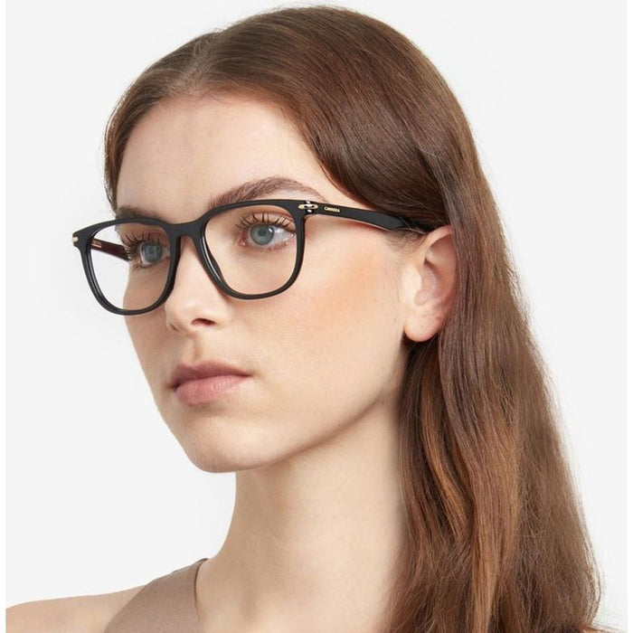 Carrera 308, Striped Black/Clear Lenses