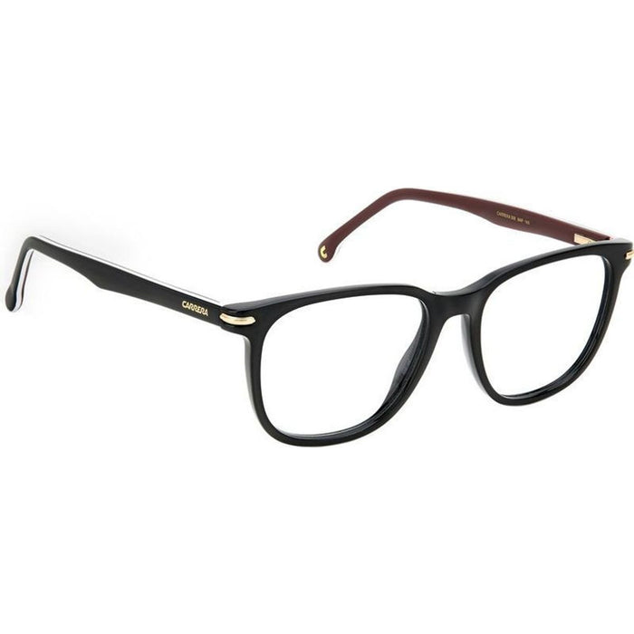 Carrera 308, Striped Black/Clear Lenses