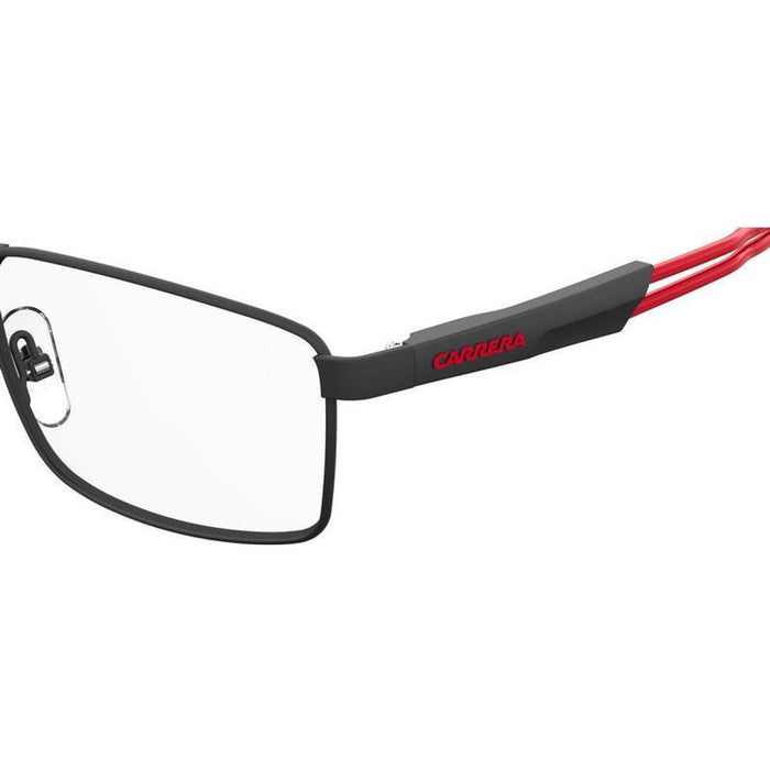 Carrera 4409, Matte Black Red/Clear Lenses