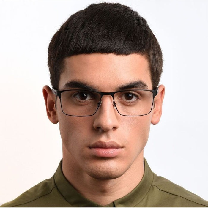 Carrera 8863, Matte Black/Clear Lenses
