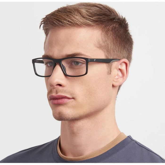 Carrera 8872, Matte Black/Clear Lenses