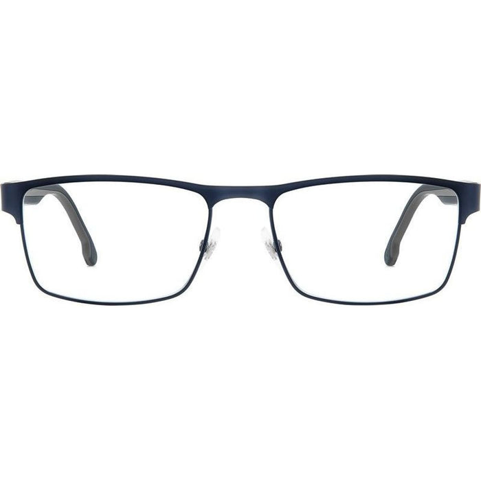 Carrera 8884, Matte Blue Grey/Clear Lenses