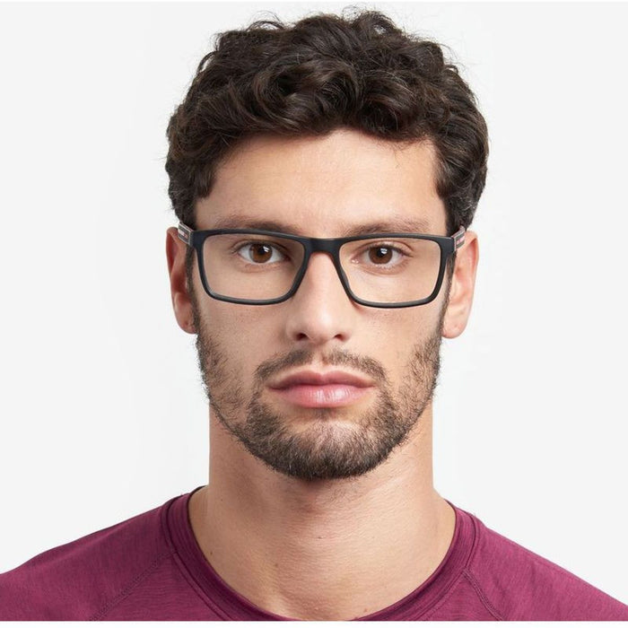 Carrera 8885, Matte Black Red/Clear Lenses