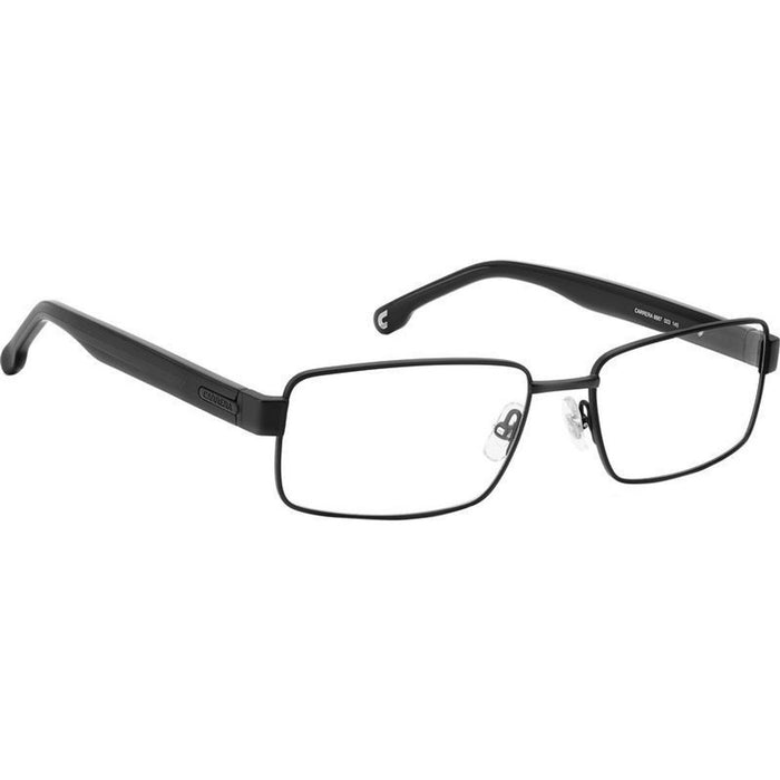 Carrera 8887, Matte Black/Clear Lenses