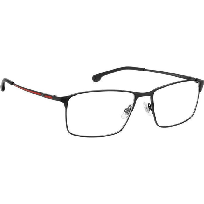 Carrera 8896, Matte Black Red/Clear Lenses
