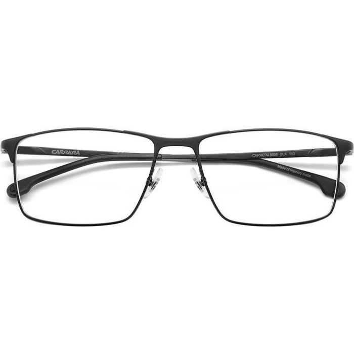 Carrera 8896, Matte Black Red/Clear Lenses