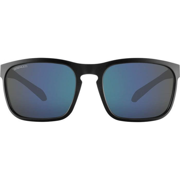 Carson, Matte Black/555nm Blue Photochromic Polarised Glass Lenses