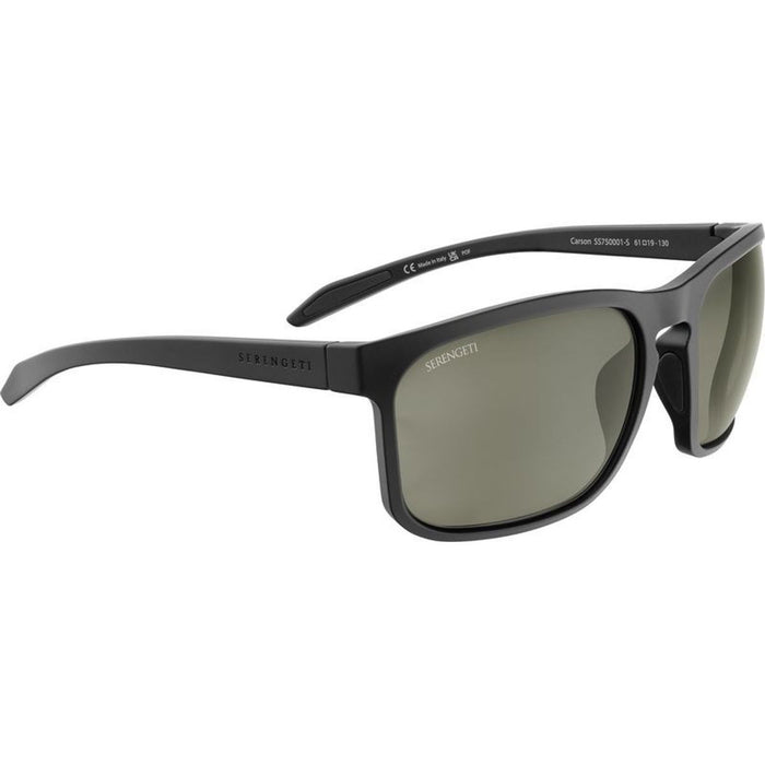 Carson, Matte Black/555nm Photochromic Polarised Glass Lenses