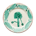 Casa Nune Green and White Dinner Plate(5 Styles) Set of Two