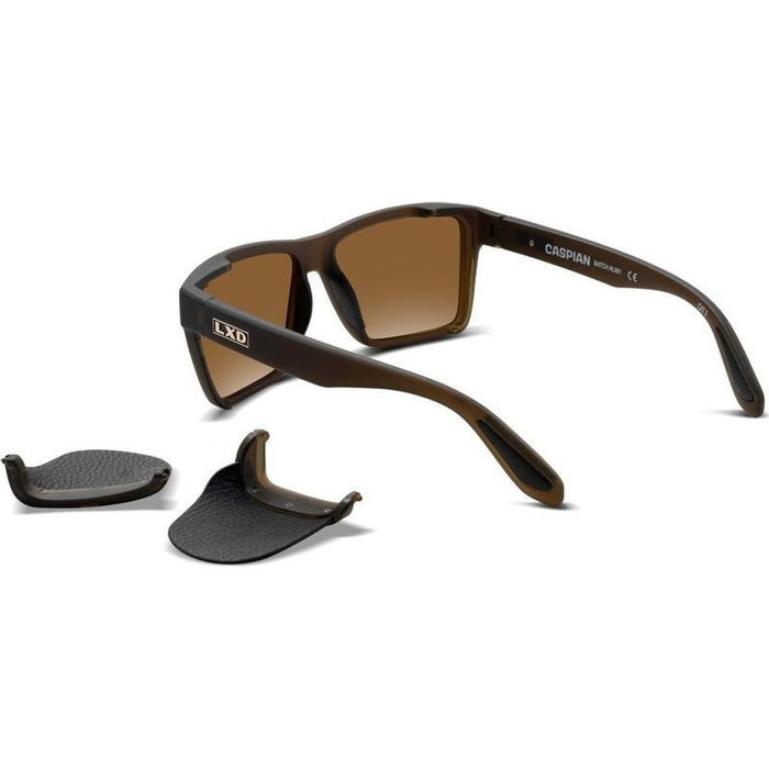 Caspian, Matte Xtal Beer/Brown Polarised Glass Lenses