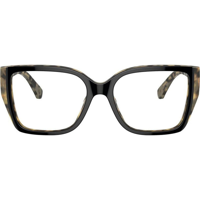 Castello MK4115U, Black and Amber Tortoise/Clear Lenses 54 Eye Size