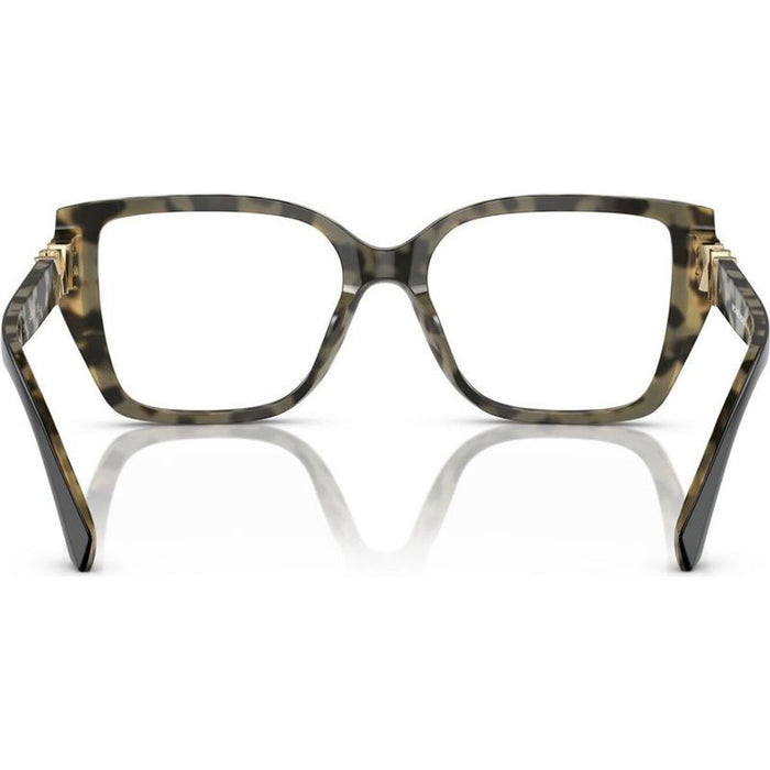 Castello MK4115U, Black and Amber Tortoise/Clear Lenses 54 Eye Size