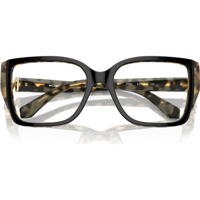 Castello MK4115U, Black and Amber Tortoise/Clear Lenses 54 Eye Size