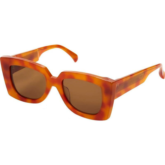 Cat Rose, Golden Tort/Brown Lenses