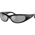 Catfish AN4302, Recycled Black/Silver Mirror Polarised Lenses 62 Eye Size