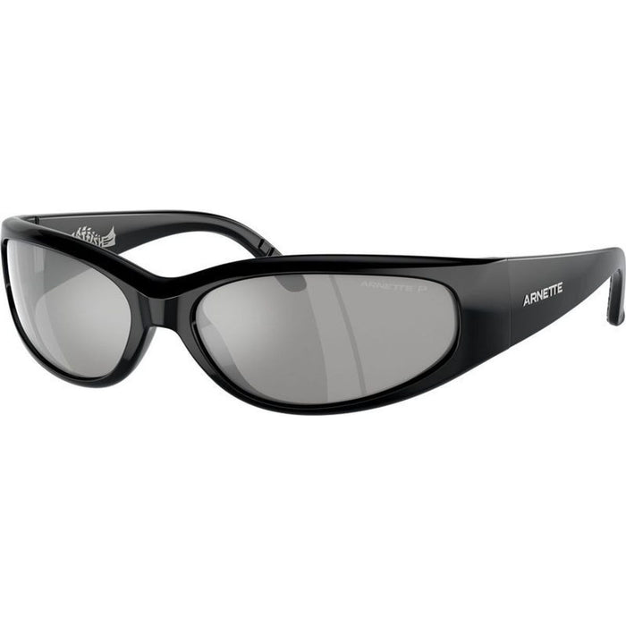 Catfish AN4302, Recycled Black/Silver Mirror Polarised Lenses 62 Eye Size