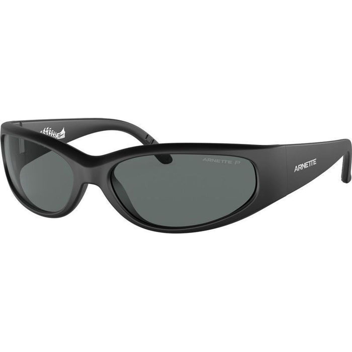 Catfish AN4302, Matte Black/Dark Grey Polarised Lenses 65 Eye Size