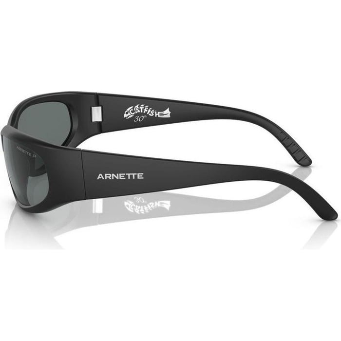 Catfish AN4302, Matte Black/Dark Grey Polarised Lenses 65 Eye Size