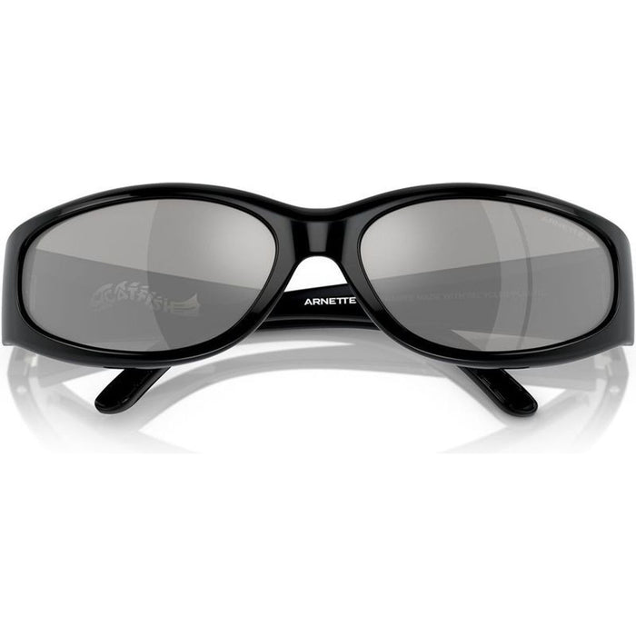 Catfish AN4302, Recycled Black/Silver Mirror Polarised Lenses 62 Eye Size