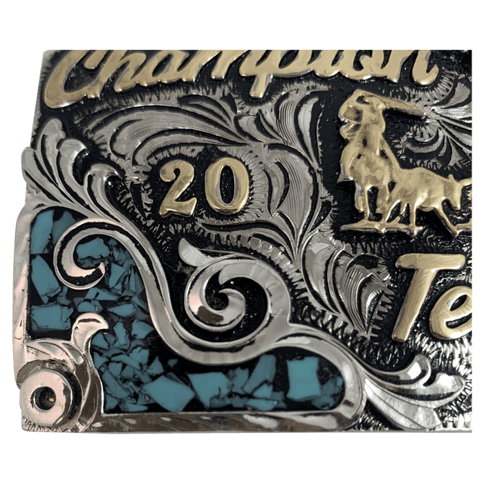 CBBOX 117 Crushed Turquoise - Corriente Buckle