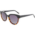Celia, Black and Demi/Grey Gradient Polarised Lenses