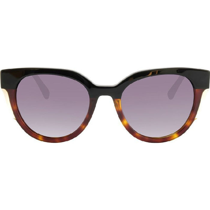 Celia, Black and Demi/Grey Gradient Polarised Lenses