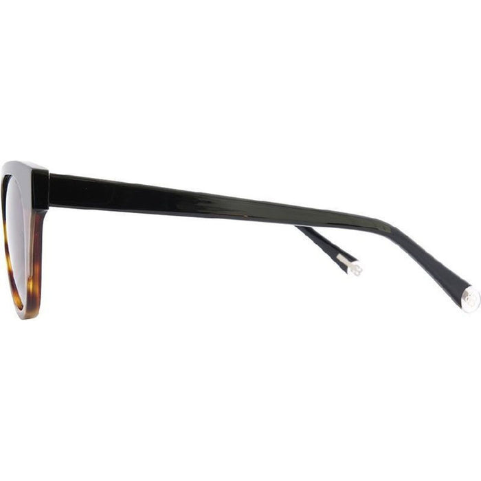 Celia, Black and Demi/Grey Gradient Polarised Lenses