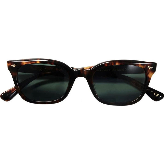 Ceremony, Polished Tortoise/Green Polarised Lenses