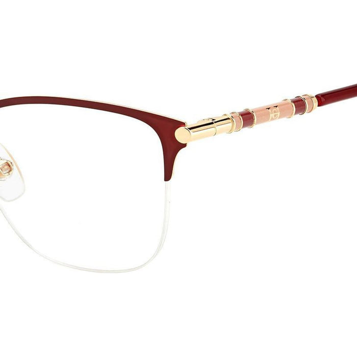 CH 0033, Gold Burgundy/Clear Lenses
