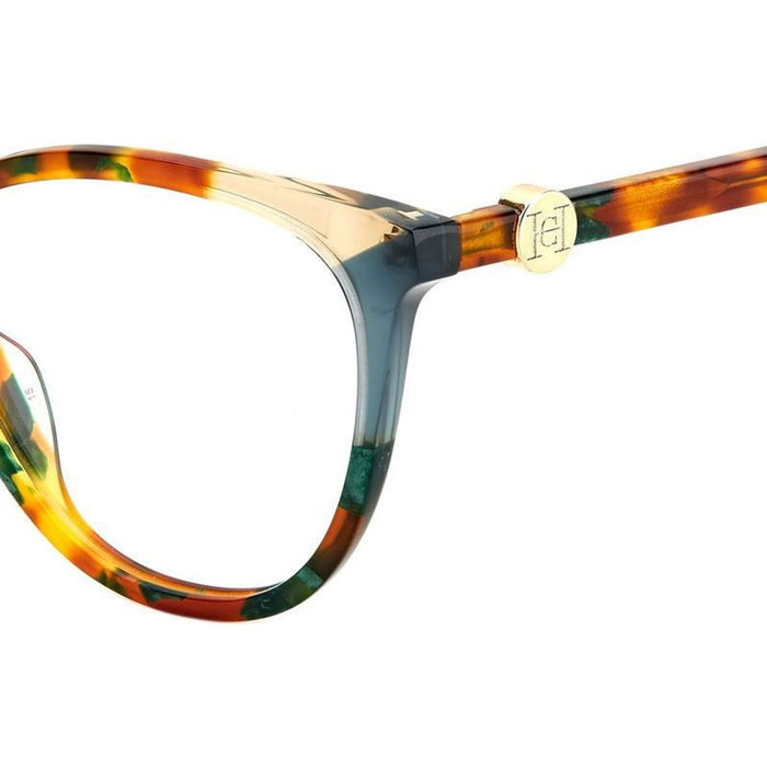 CH 0054, Green Havana/Clear Lenses