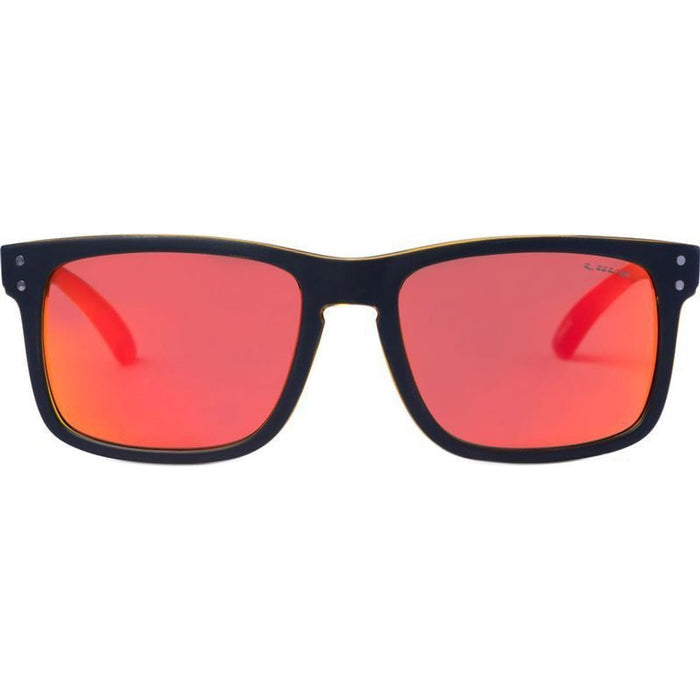 Cheap Thrill, Matte Black and Orange/Orange Mirror Lenses