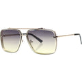 Chicago Remix, Silver/Smoke Olive Gradient Lenses