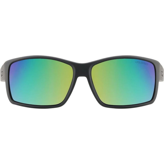 Chill, Satin Black/Green Fusion Mirror Polarised Lenses