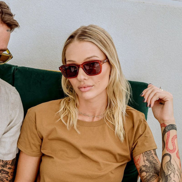 Chiller, Translucent Brown/Purple Polarised Lenses